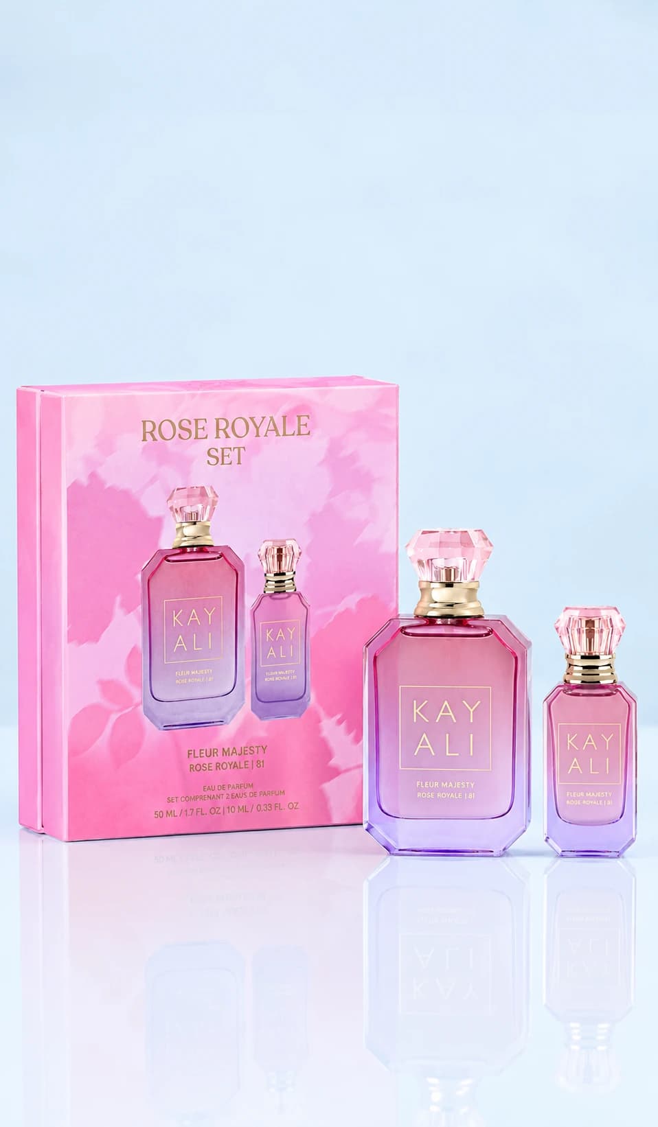 كايلي - طقم فلور ماجستي روز رويال 31 (Fleur Majesty Rose Royale | 31) - أود برفيوم - 50 مل + 10 مل
