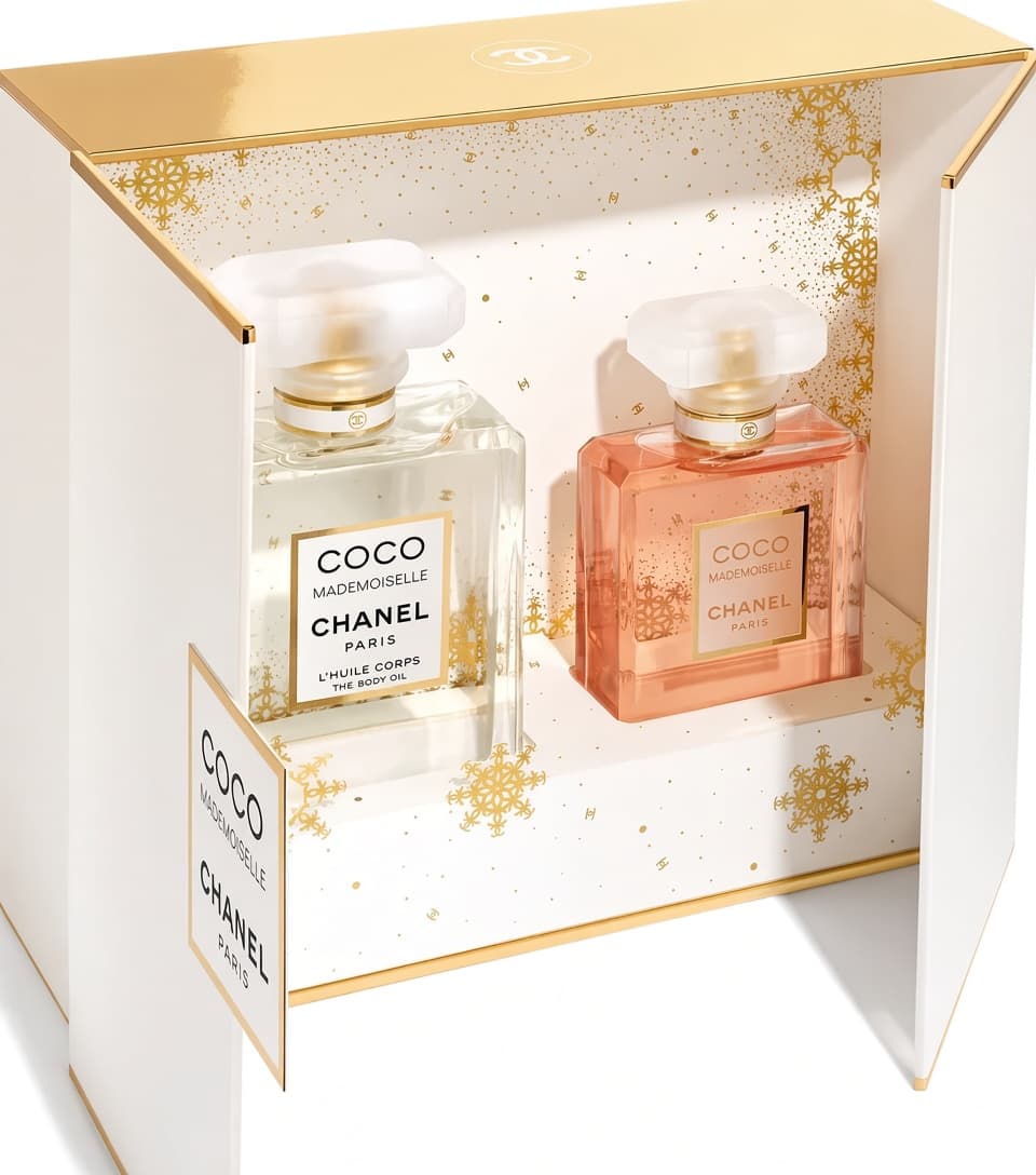 Coffret Chanel-Coco Mademoiselle-Eau de Parfum-50ml+Huile Corps 100ml