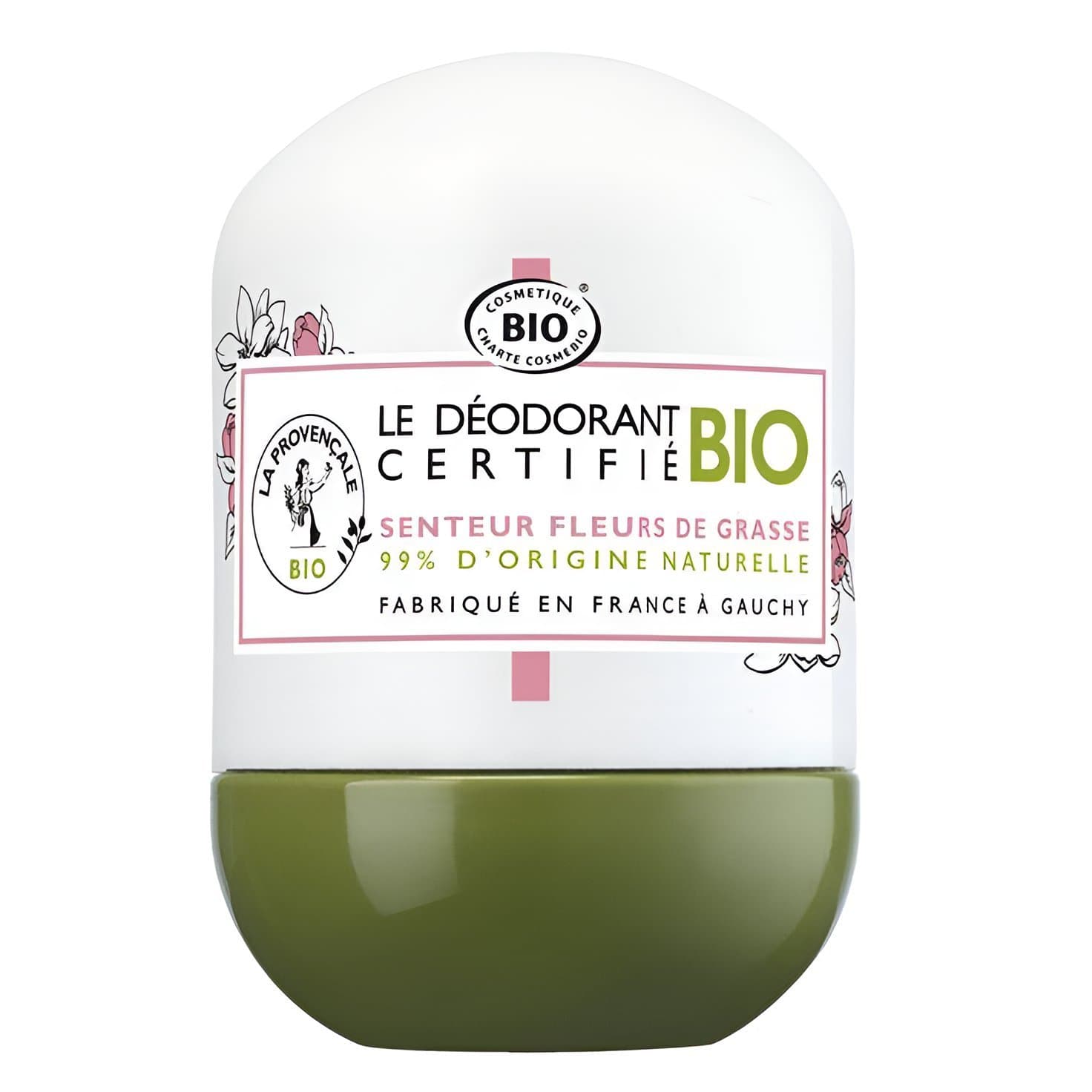 LA PROVENCALE-Déodorant BIO-Douceur senteur Fleurs de Grasse – 50ML