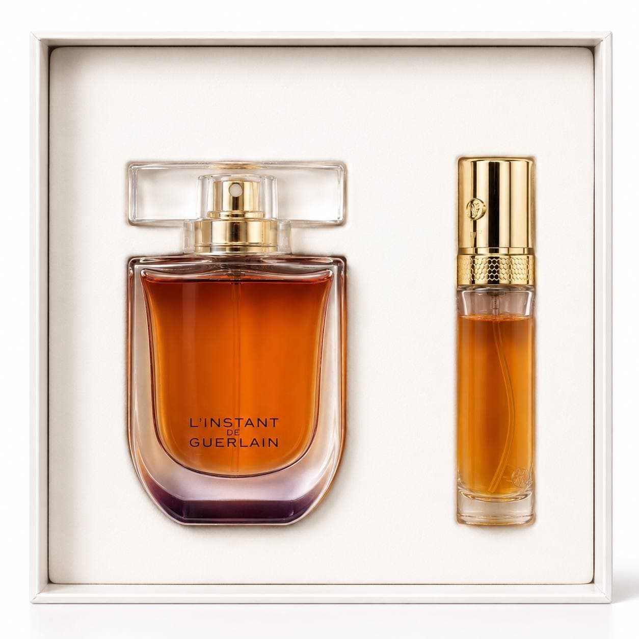 Coffret Guerlain-L’Instant de Guerlain-Eau de Parfum-50ml + Vaporisateur de Sac-15ml (2 Pièces)