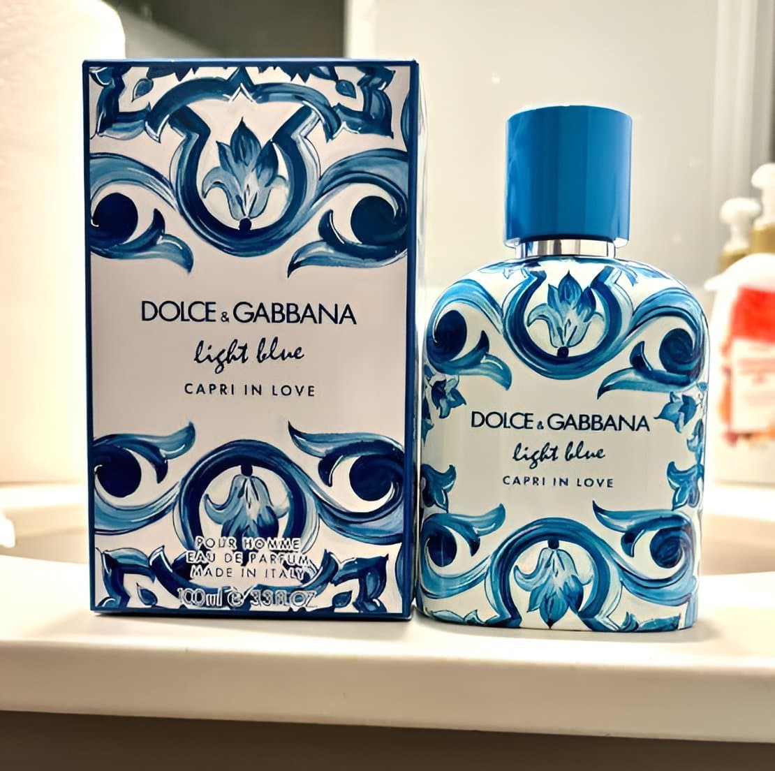 Dolce&Gabbana 2025-Light Blue-Capri In Love Pour Homme-Eau de Parfum-100ml