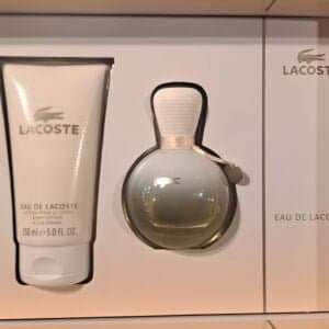 Coffret LACOSTE-Eau de Lacoste Femme-90ml+Lait 100ml