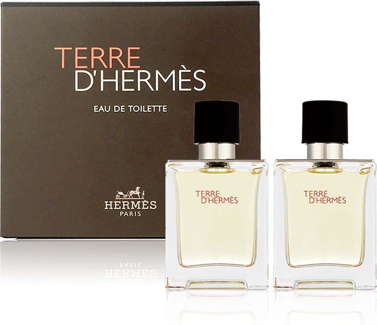 Coffret Hermès-Terre d'Hermès-Eau de Toilette-2X50ml