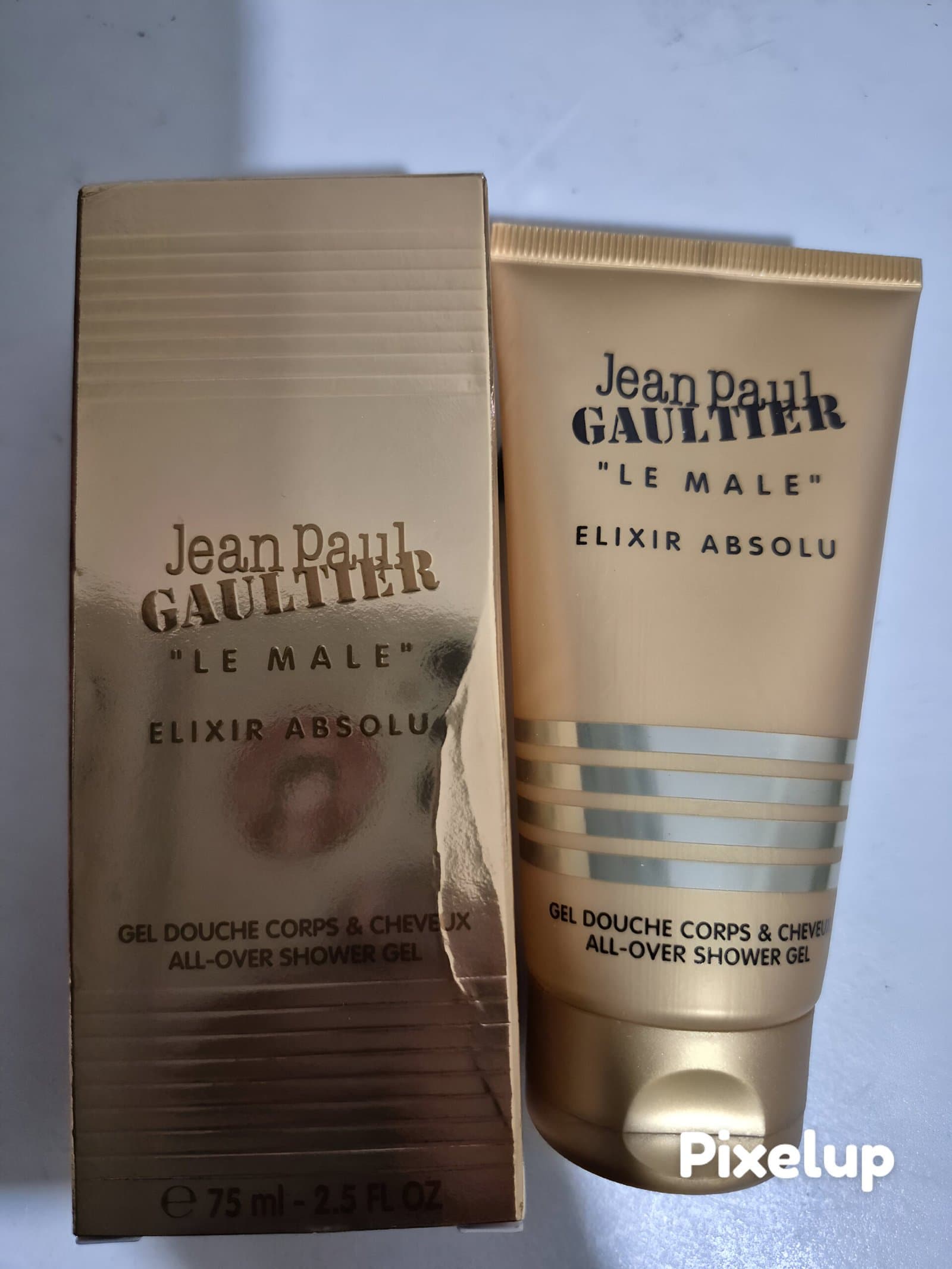 Gel Douche-Jean Paul Gaultier(2025)-Le Male-Elixir absolu-Corp et cheveux-75ml