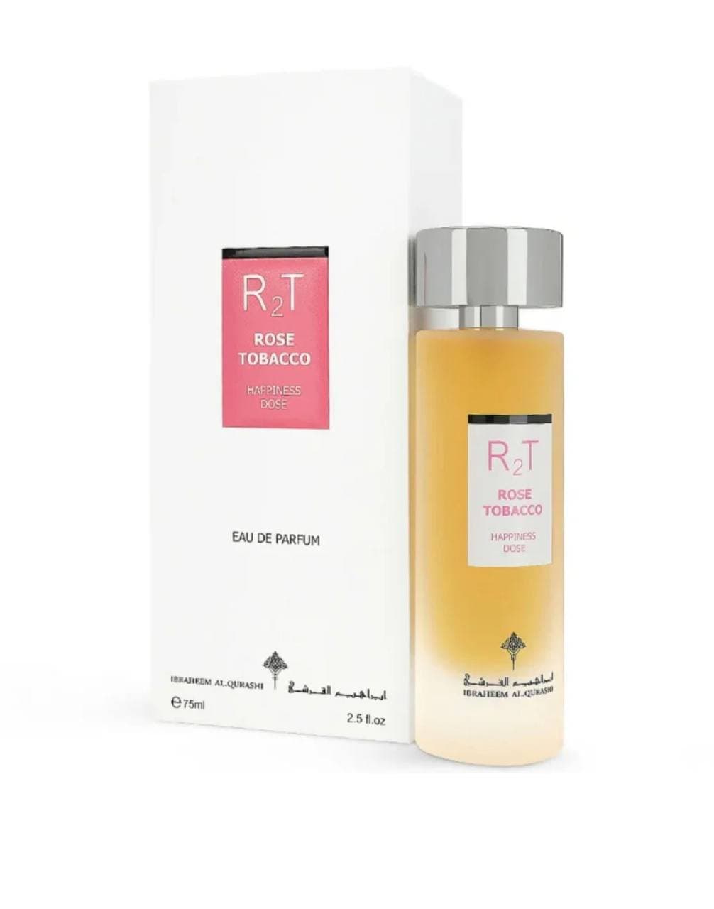 Ibrahim Al Qurashi-R2T Rose Tobacco Happiness Dose-Eau de Parfum-75ml