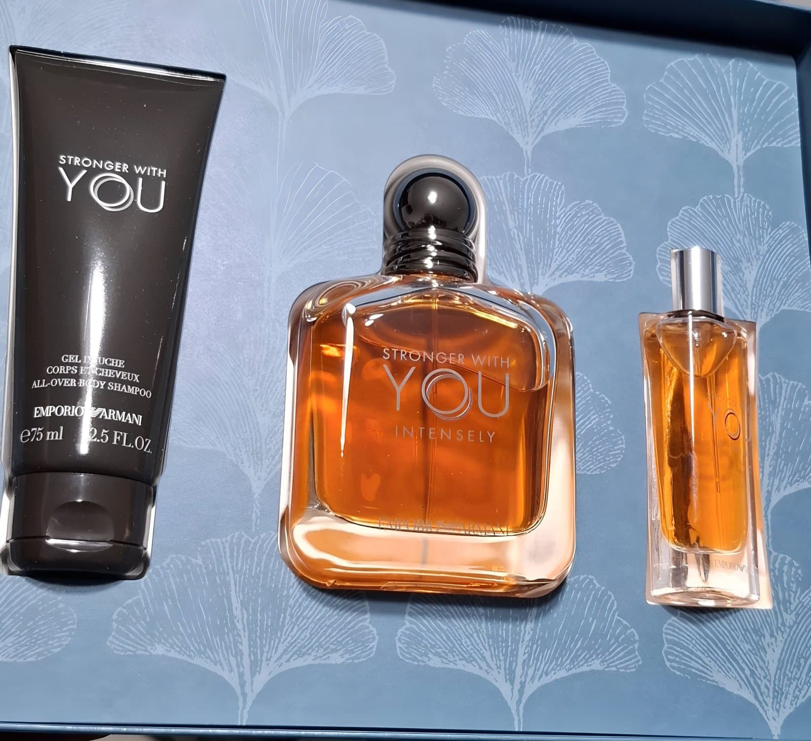 Coffret Emporio Armani-Eau De Parfum-Stronger With You Intensely-100ml