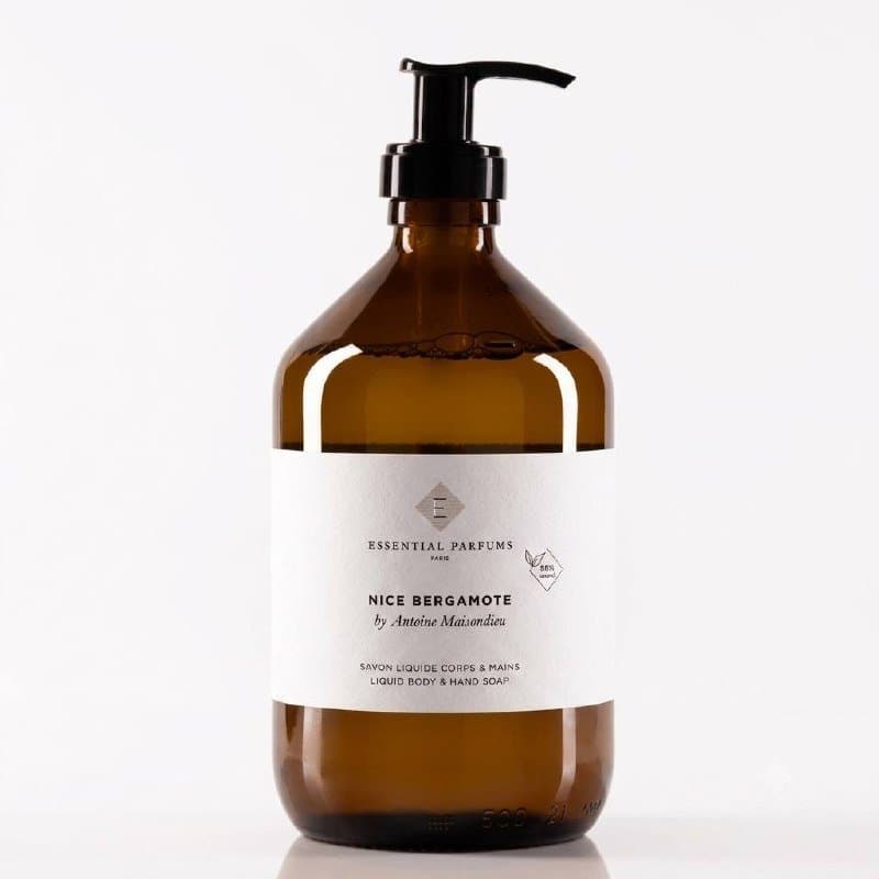 Essential Parfums-Nice Bergamote-Gel Douche Corps et Cheuveux-500ml
