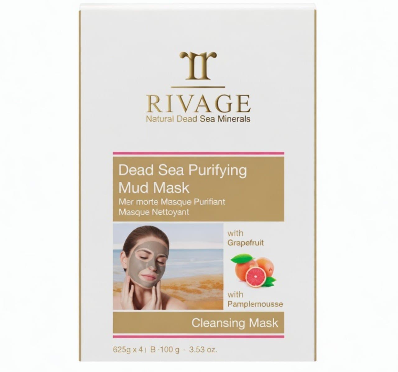 Rivage-Dead Sea Purifying Mud Mask Sachets (25g X 4)-100g