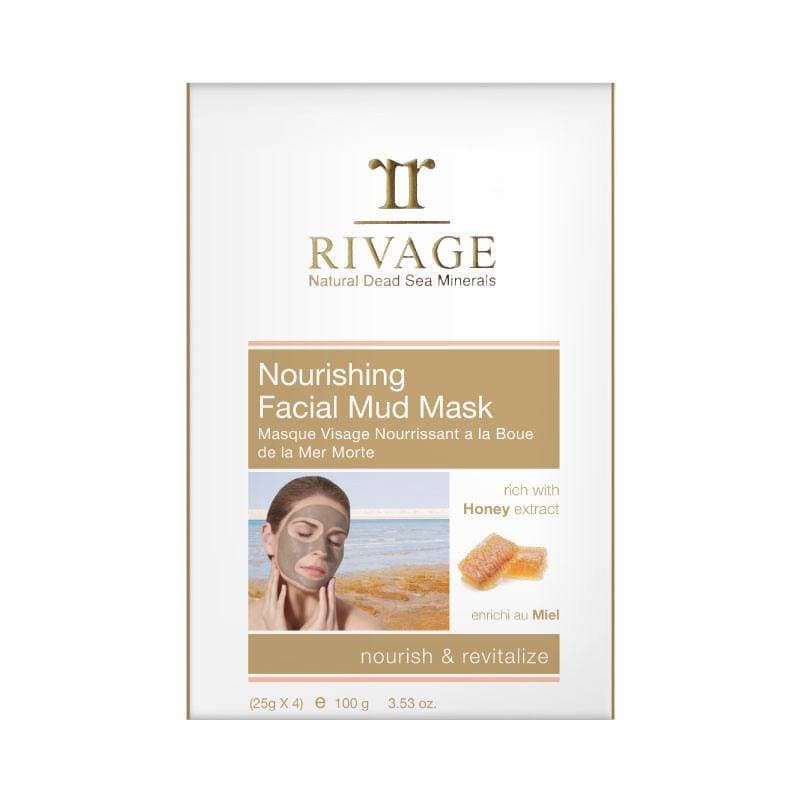Rivage-Nourishing Facial Mud Mask Sachets (25g X 4)-100g