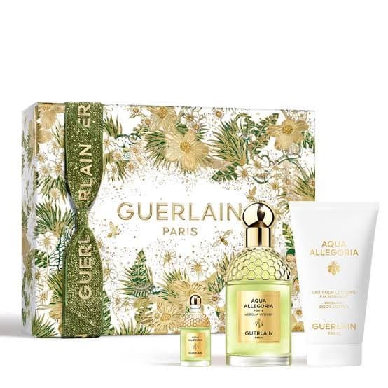 Coffret Guerlain-Aqua Allegoria Forte-Nerolia Vetiver-75ml (03 Piéces)
