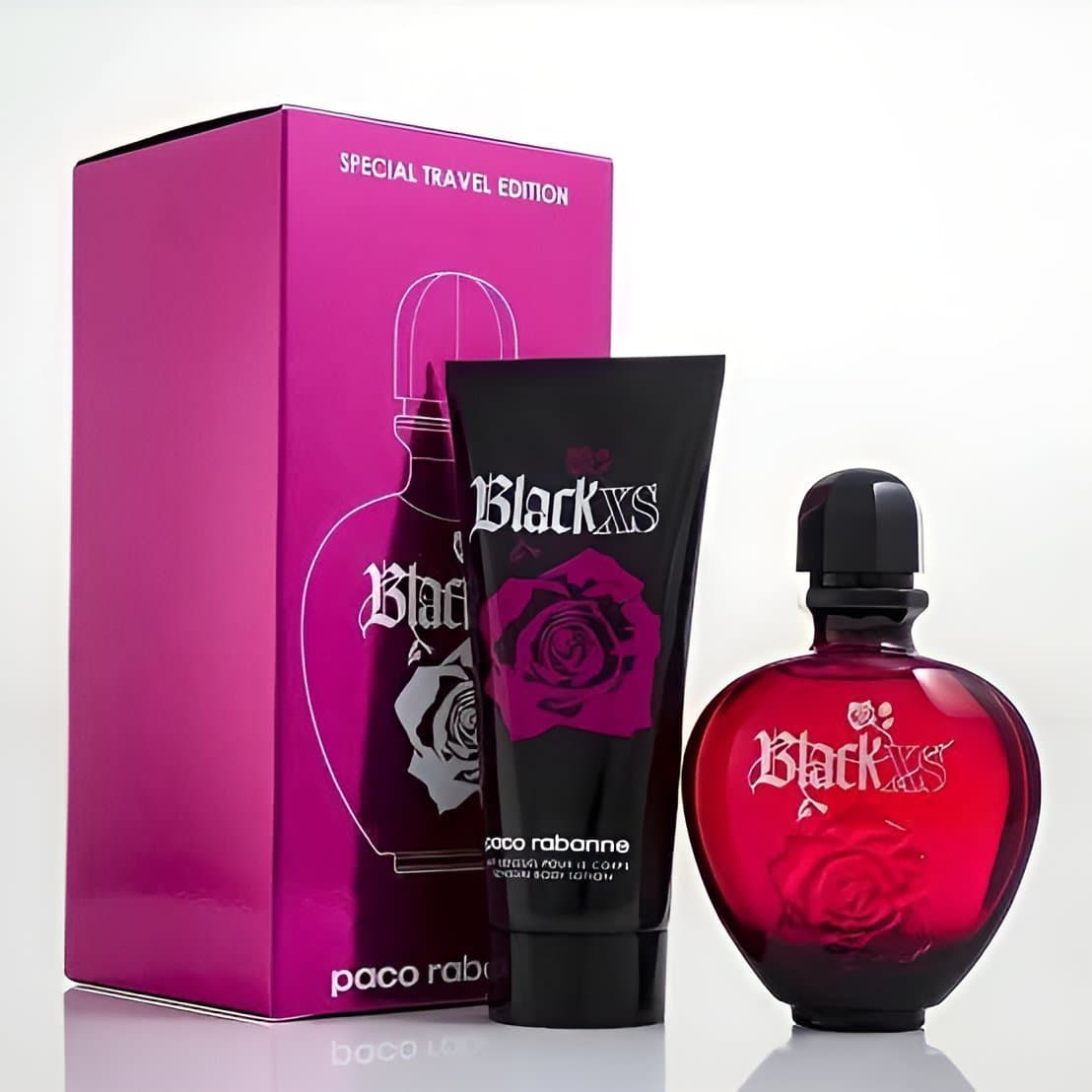PACO RABANNE- Black Xs-Eau De Toilette-80ml+Gel Douche 100ml