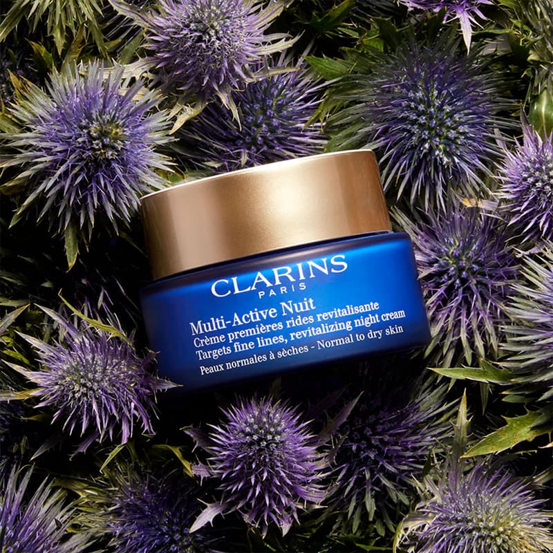 Clarins Multi-Active Nuit-Crème de nuit revitalisante Peaux normales et sèches-50ml