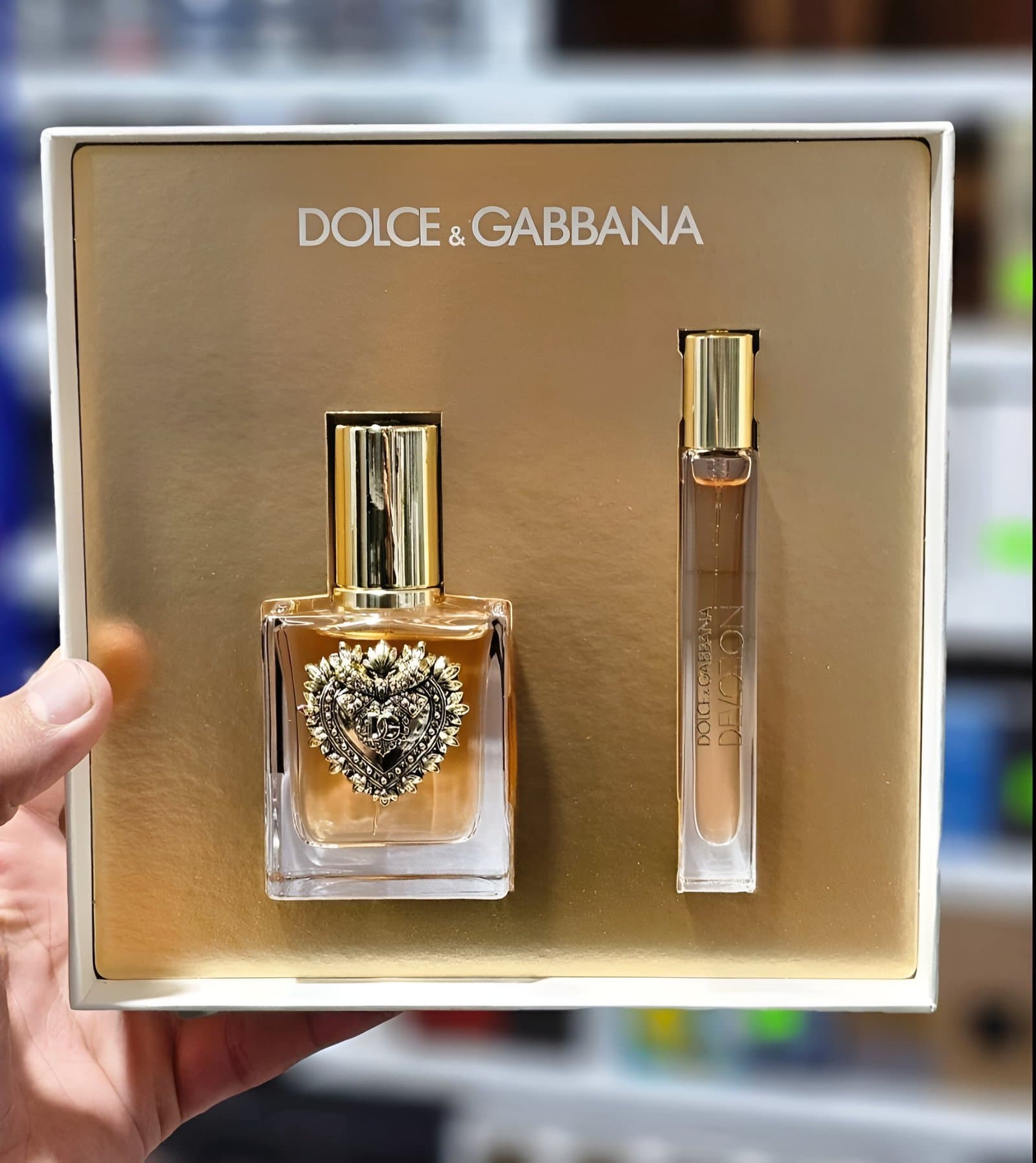 Coffret Dolce&Gabbana (2023)-Devotion-Eau de Parfum-50ml+10ml