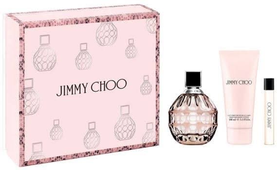 Coffret Jimmy Choo-Eau de parfum 100 ml+Lait Corps+Vapo 10ml