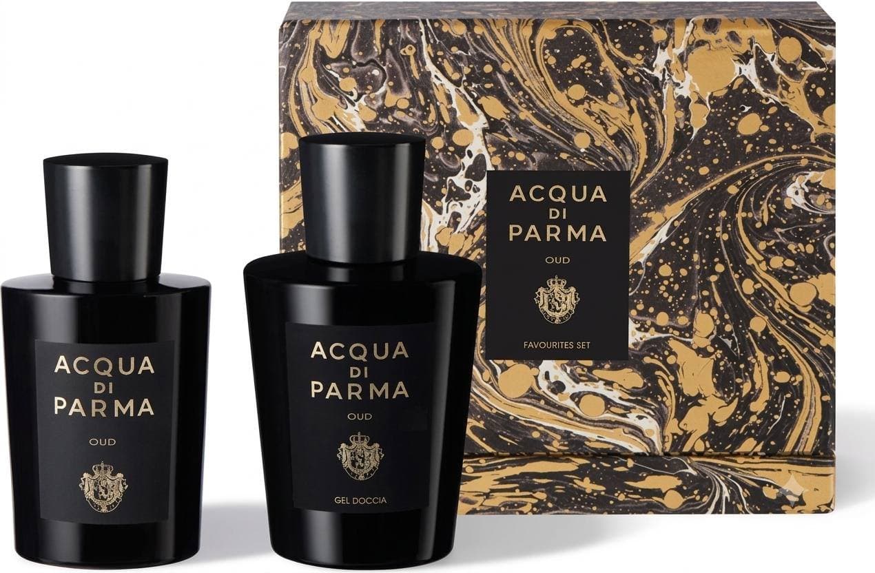 Coffret Acqua Di Parma-Oud-Eau De Parfum-100ml + Gel Douche-200ml (2 pièces)