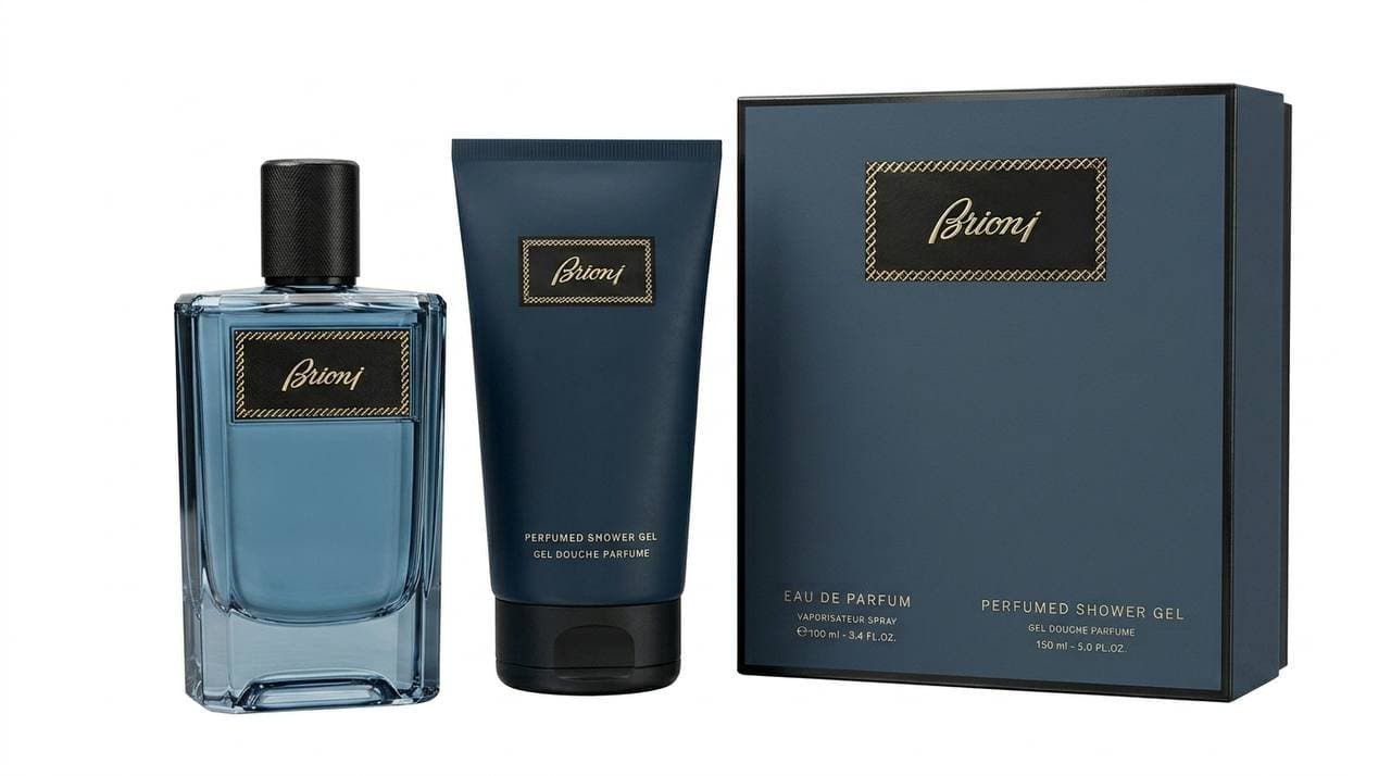 Coffret Brioni-Eau de Parfum-100ml + Gel Douche-150ml (2 Pièces)