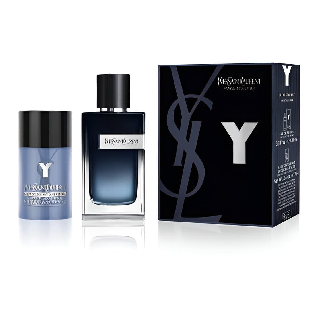 Coffret-Yves Saint Laurent-Y- EAU DE PARFUM-100ml+Stick