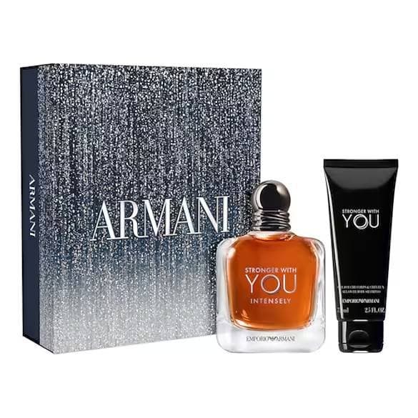 Coffret Emporio Armani-Eau De Parfum-Stronger With You Intensely-100ml+Gel Douche 75ml