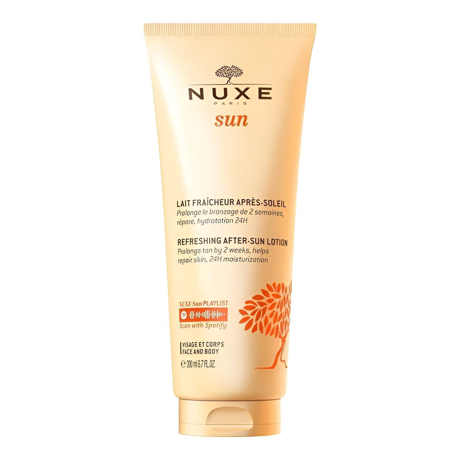 NUXE Sun-Lait Fraicheur Après-Soleil visage et corps-200 ml