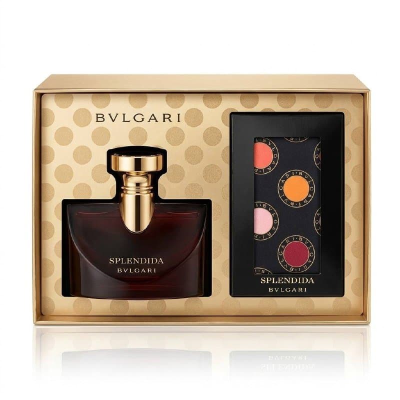 Coffret Bvlgari-Bvlgari Splendida Magnolia Sensuel-Eau de Parfum-100ml + Bandeau de Soie