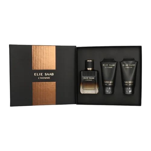 Coffret Elie Saab 2026-L'Homme-Eau de Parfum Intense-100ml(03 Pieces)