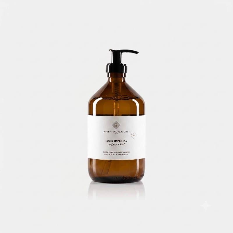 Essential Parfums-Bois Impérial-Gel Douche Corps et Cheuveux-500ml