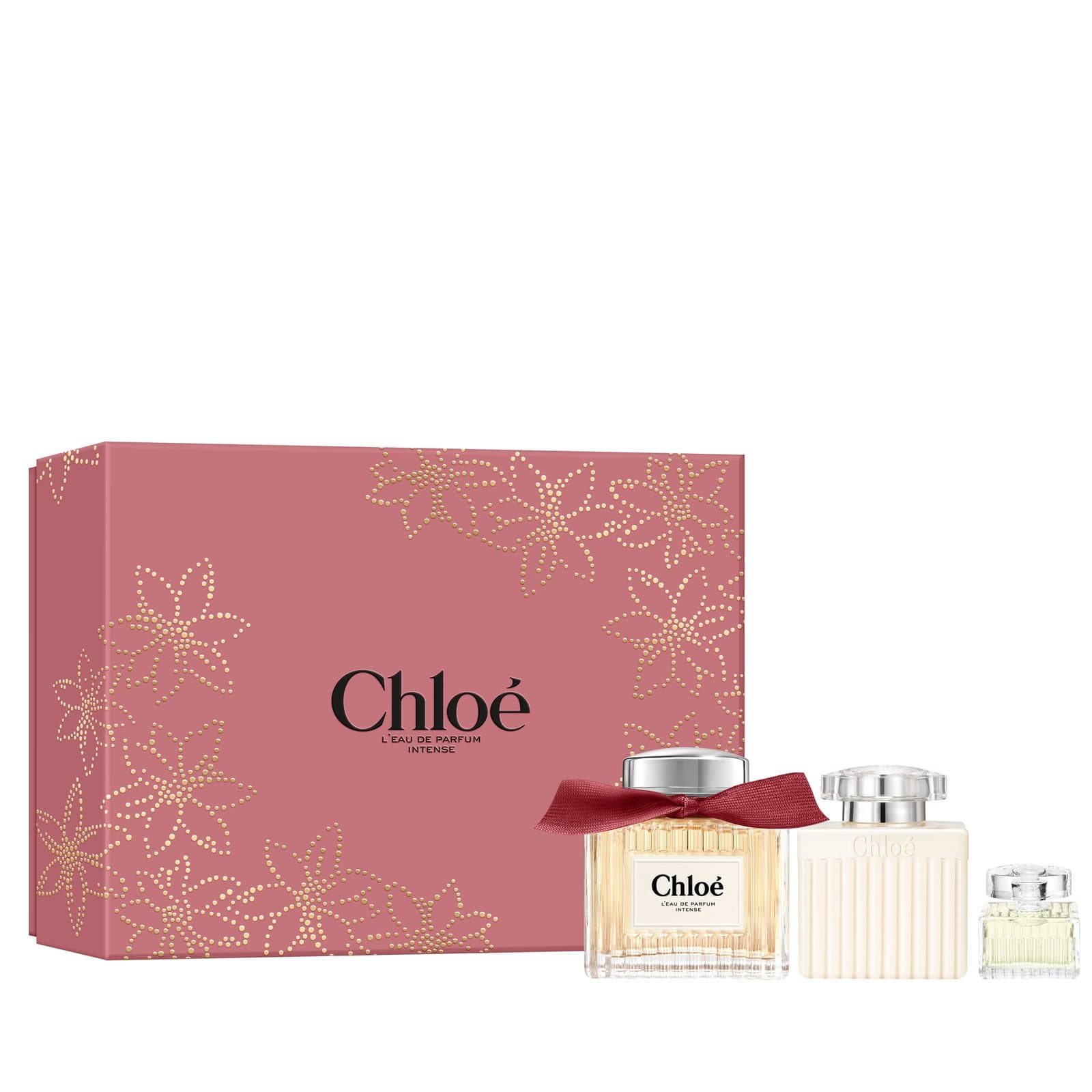 Coffret Chloé-L’Eau de Parfum Intense-100ml+Body Lotion100ml+Miniature 5ml