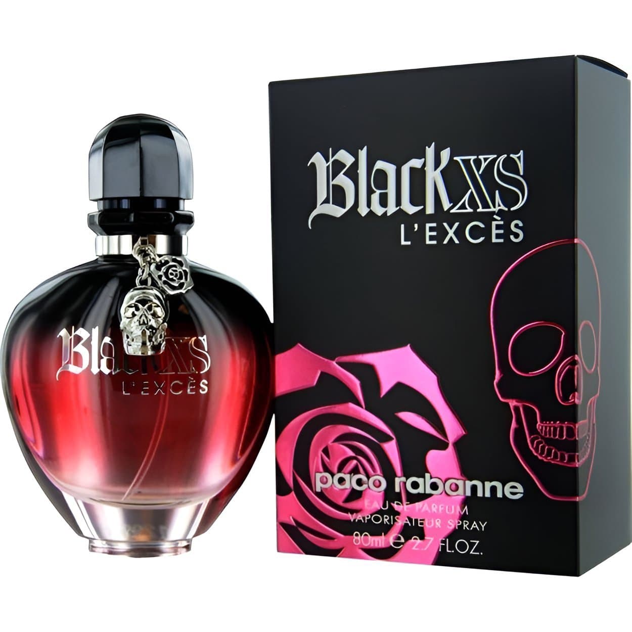 PACO RABANNE- Black Xs-L'EXCES-Eau de Parfum-80ml