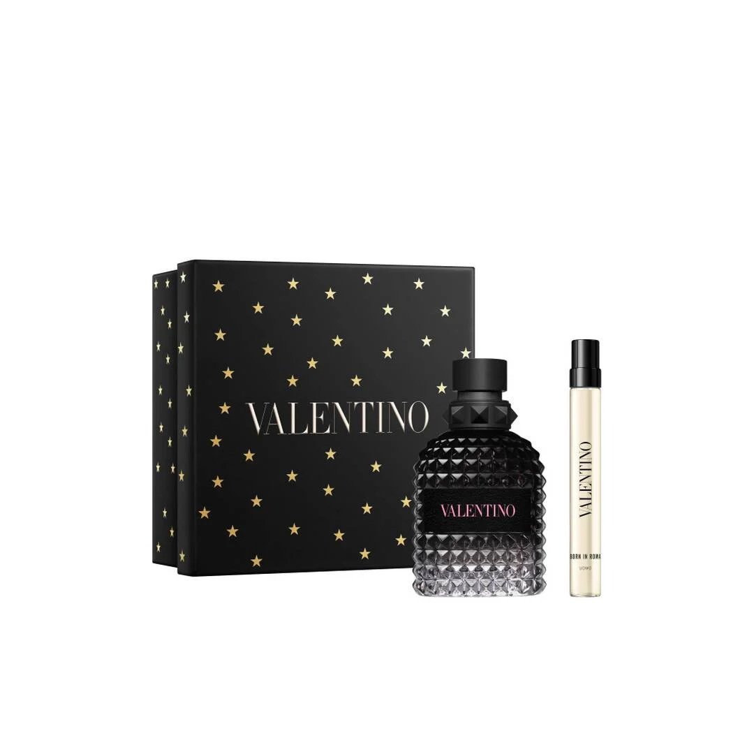 Coffret VALENTINO-UOMO-BORN IN ROMA-EAU DE TOILETTE 100ml+10ml