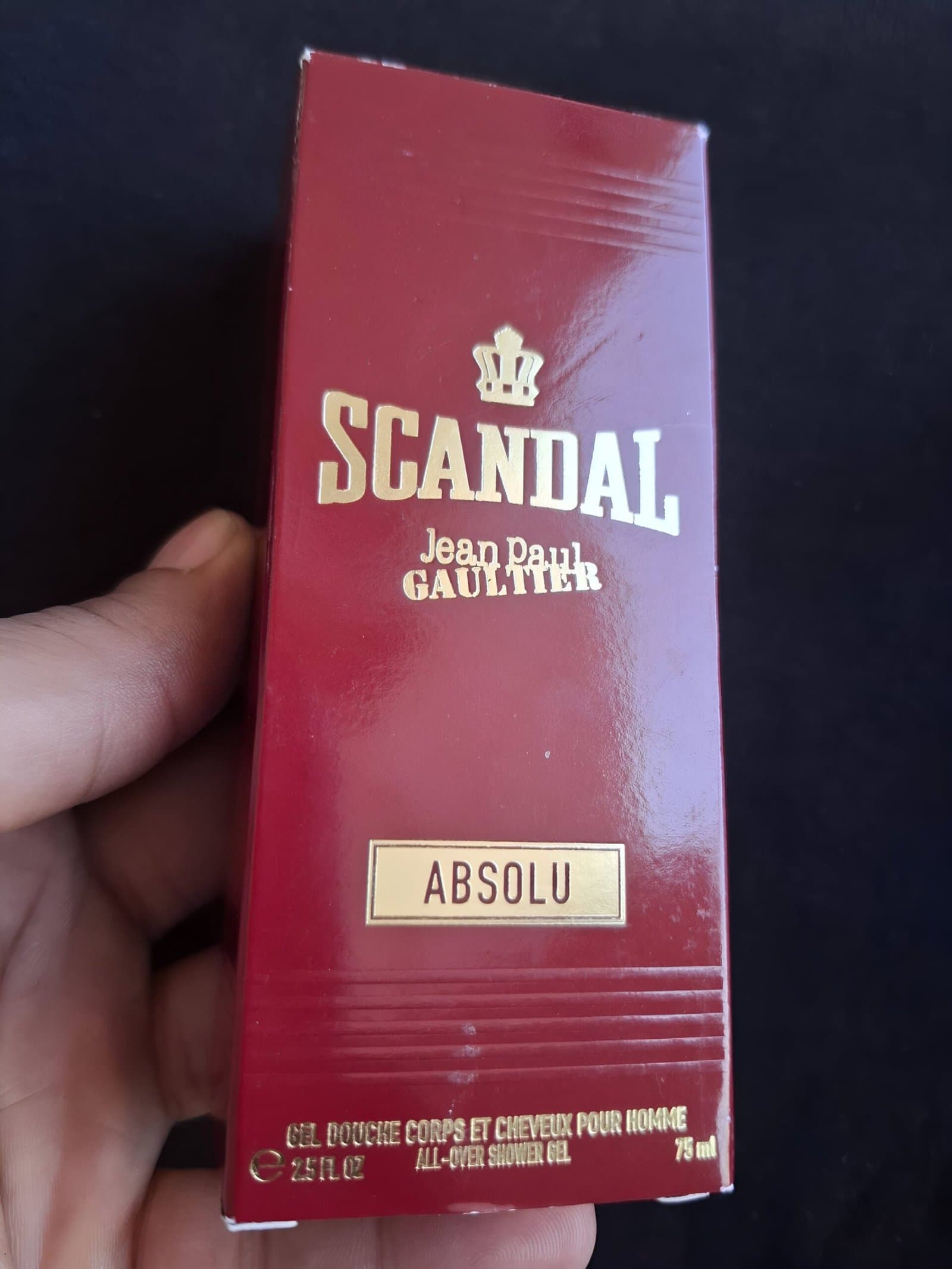 Gel Douche-Jean Paul Gaultier(2024)-Scandal Absolu-Corp et cheveux-75ml