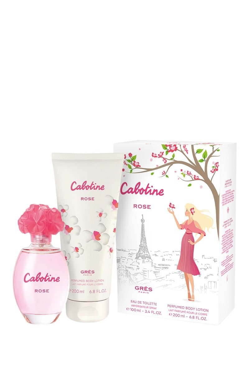 Coffret Cabotine-Grès Rose-Eau de Toilette-100ml (02 Pieces)
