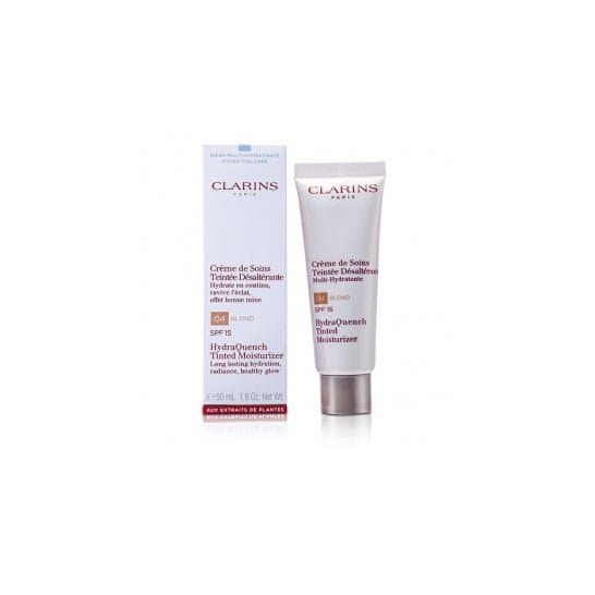 Clarins-Paris-Crème de Soins Teintée Désaltérante Multi Hydratante SPF 15-Teinte 04 Blond-50ml
