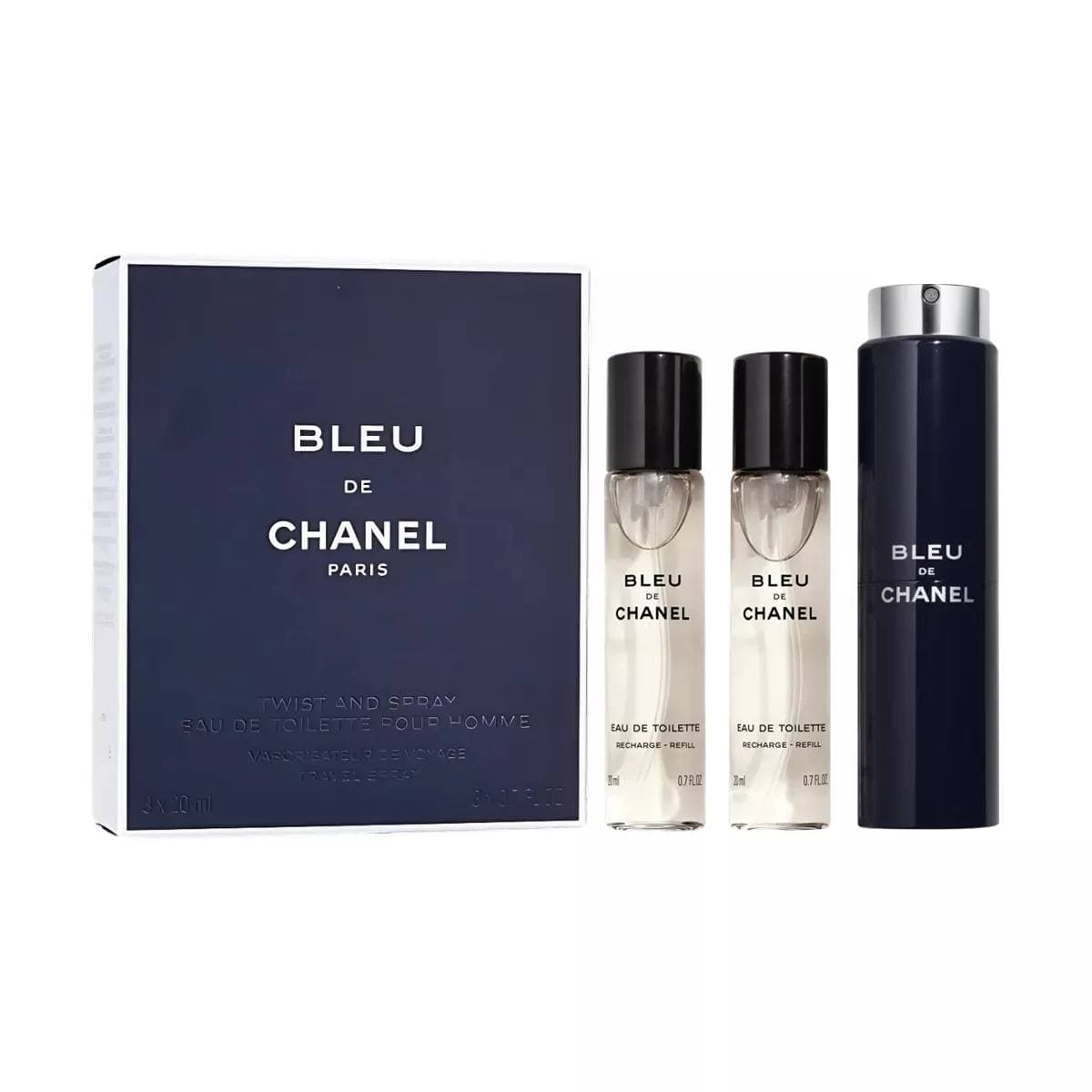 Coffret Chanel-Bleu de Chanel-Eau de Toilette-3*20ml