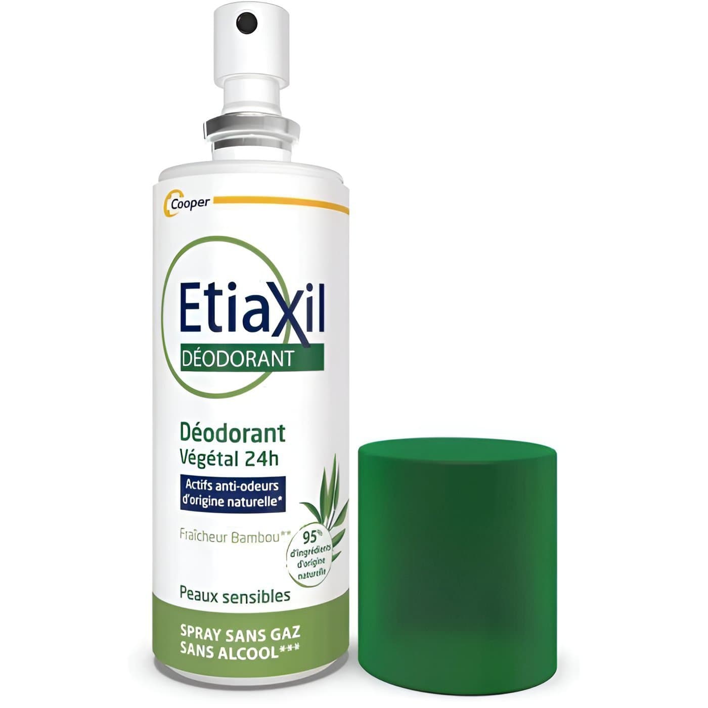 Déodorant-Etiaxil-Végétal 24h Spray sans gaz-Peaux sensibles-100ml