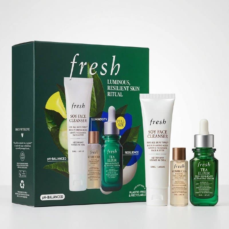 Coffret fresh-Luminous Resilient Skin Ritual (3 pièces)