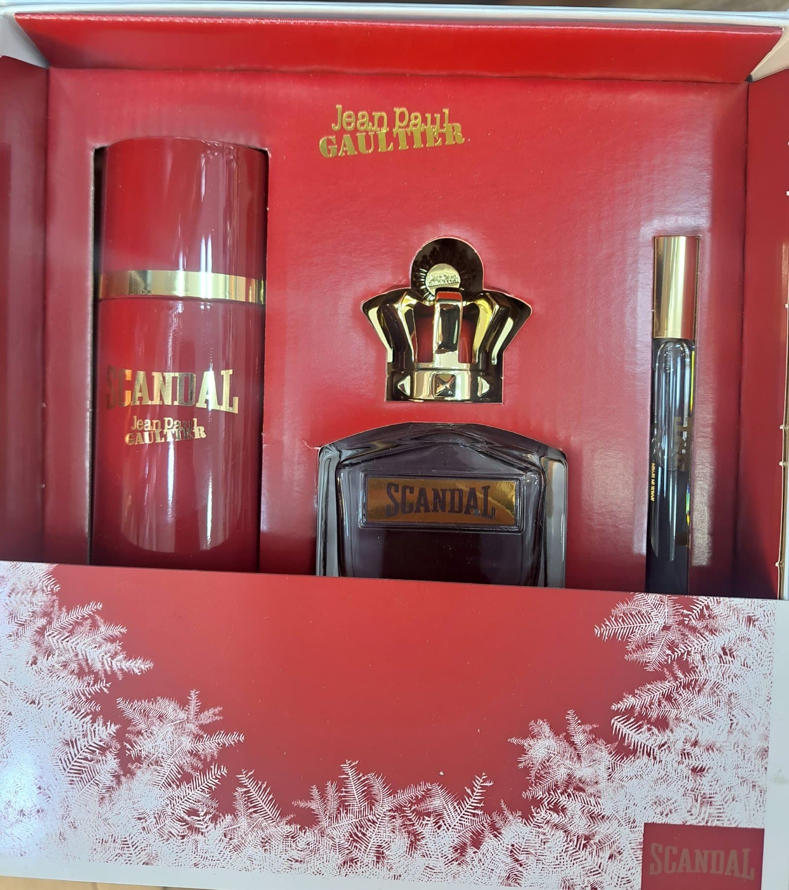Coffret-Jean Paul Gaultier-L’Eau de Toilette Scandal-100ml(03 produits)