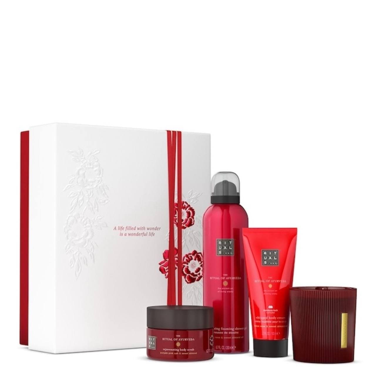 Coffret Rituals-Mousse de Douche-200ml + Crème Corps-100ml-(04 pièces)