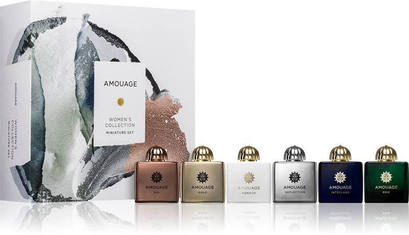 Amouage-Women’s Collection Miniatures Set-Eau de Parfum-Coffret 6 Miniatures x 7,5-ml