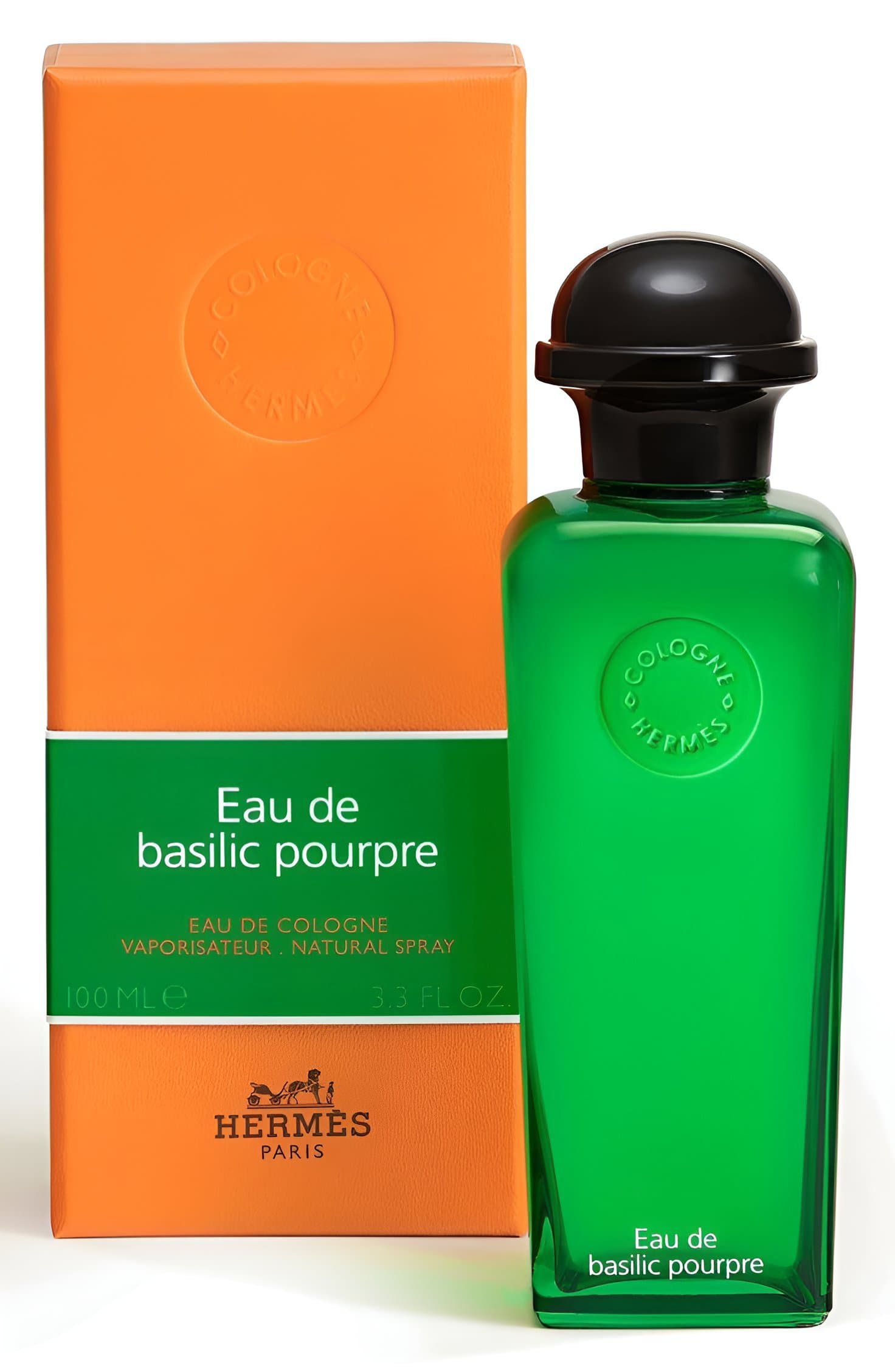 Hermès-Eau de Basilic-Pourpre -Eau de Cologne-100ml
